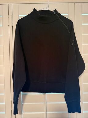 US OPEN Black Women’s Quarter-Zip Sweatshirt Pullover